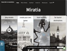 Tablet Screenshot of miratia.com